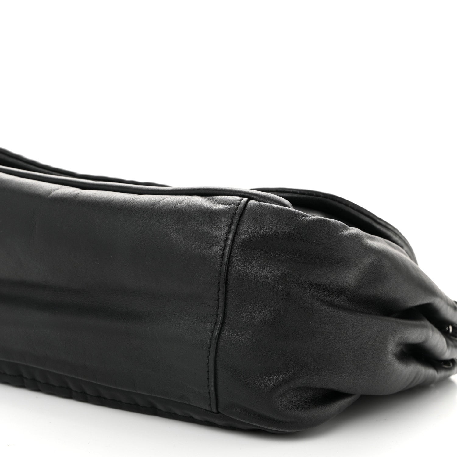 Lambskin Luxe Ligne Flap Black