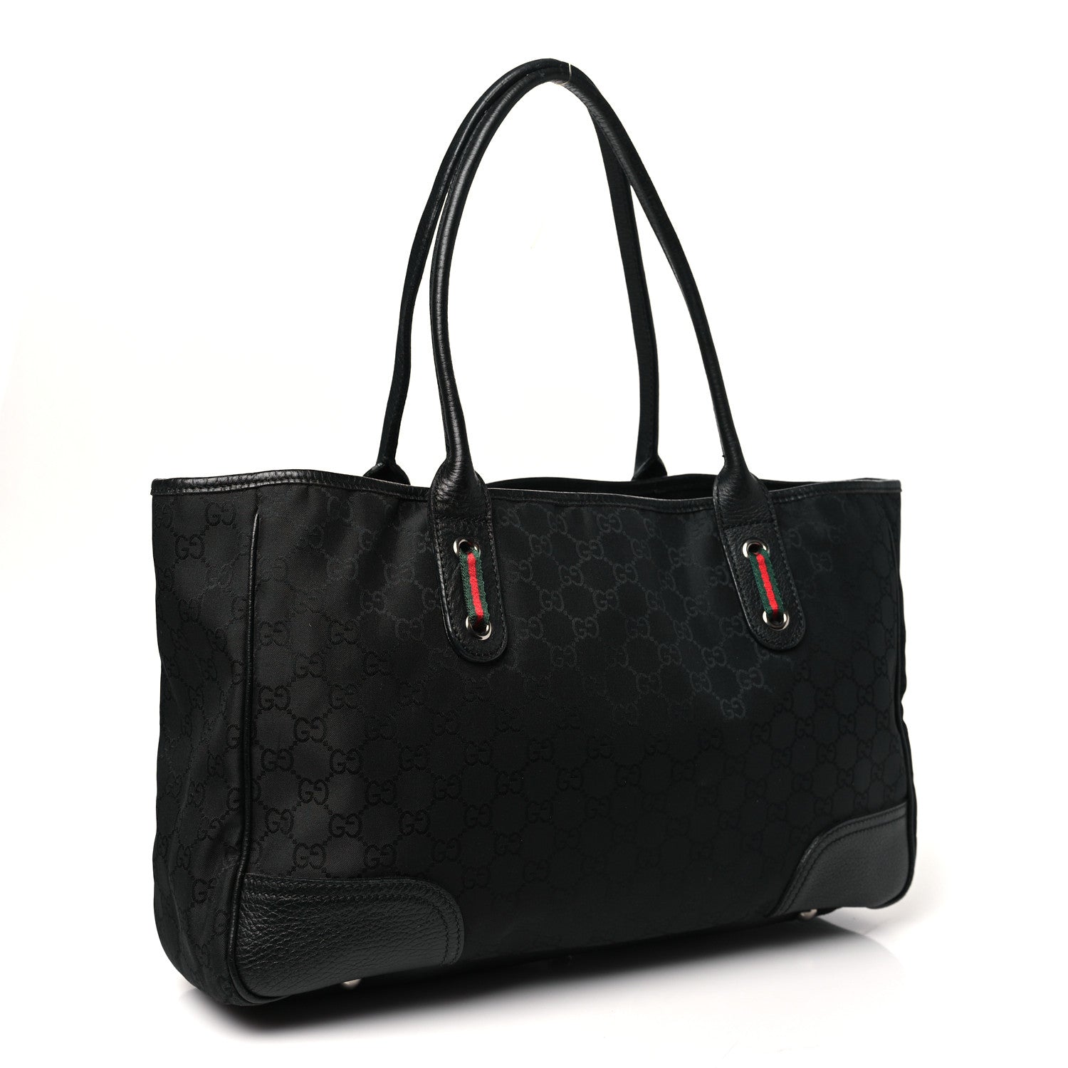 Monogram Medium Princy Tote Black