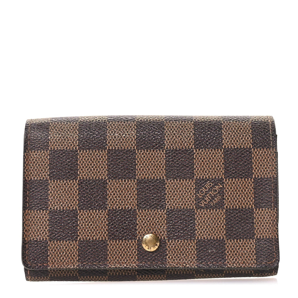 Damier Ebene Porte-Monnaie Tresor Wallet