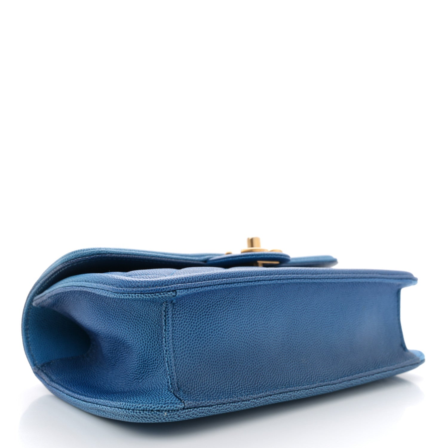 Caviar Quilted Small Sunset On The Sea Flap Blue