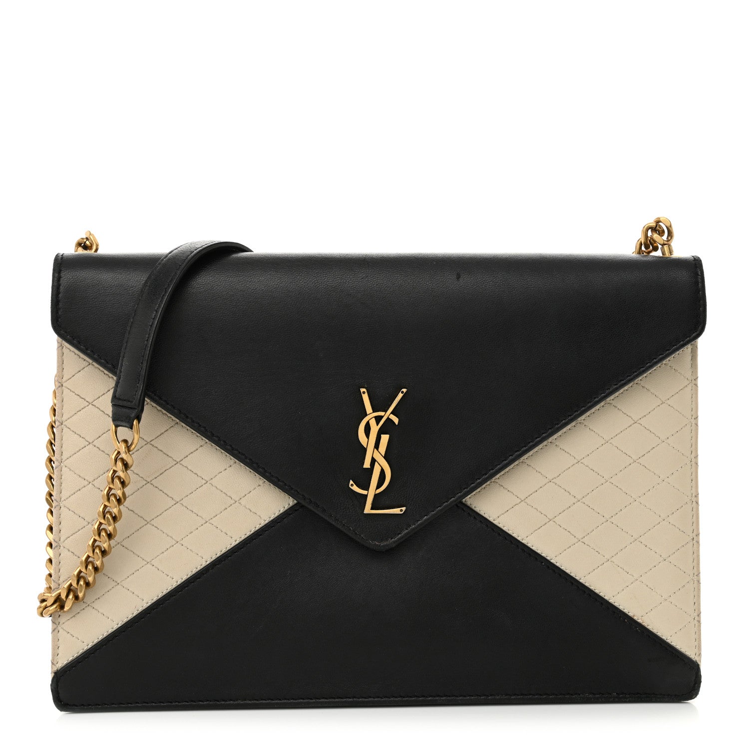 Vintage Lambskin Gaby Chain Bag Black