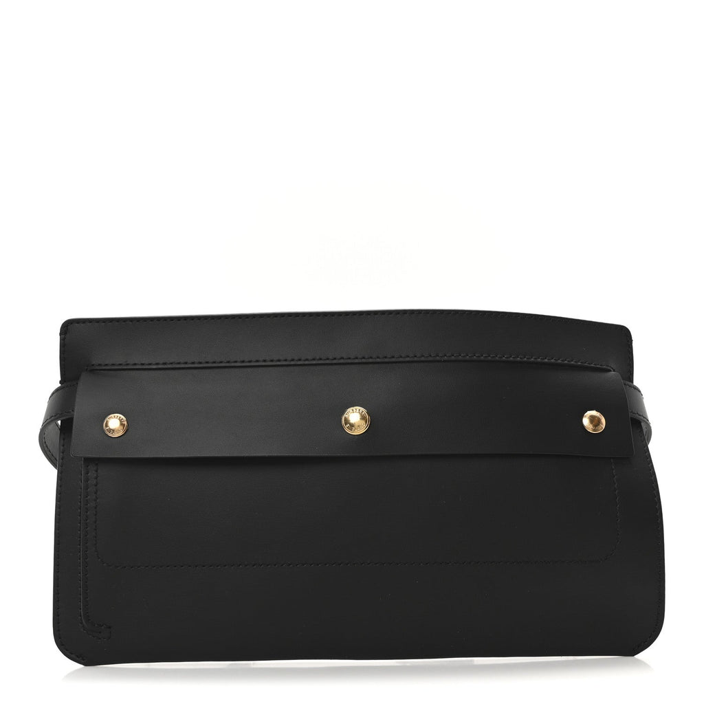 Calfksin Slim Belt Bag Black