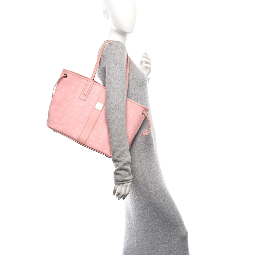 Visetos Medium Liz Reversible Shopper Tote Blossom Pink