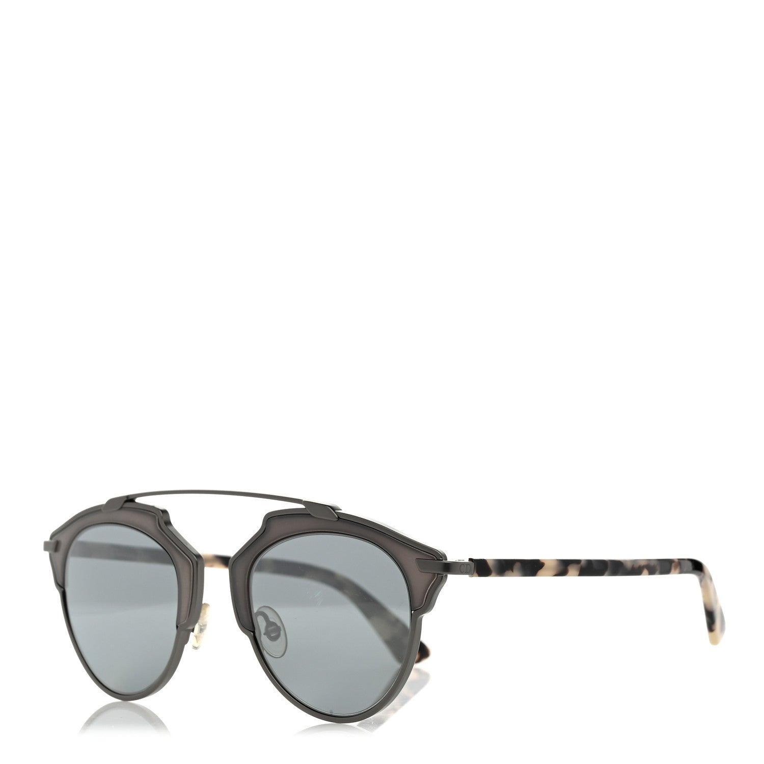 Metal So Real Sunglasses Grey Tortoise
