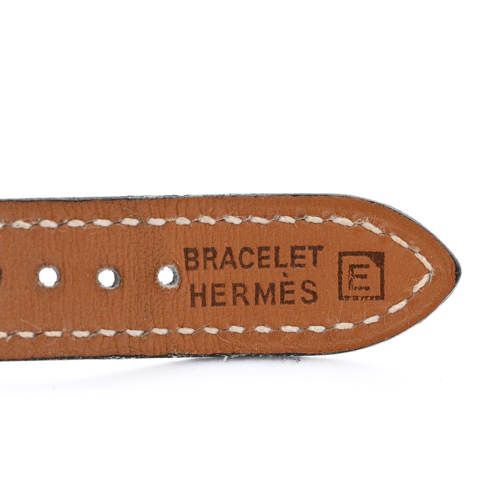 Chevre Mysore Heure H Hour Watch Strap Blue Jean