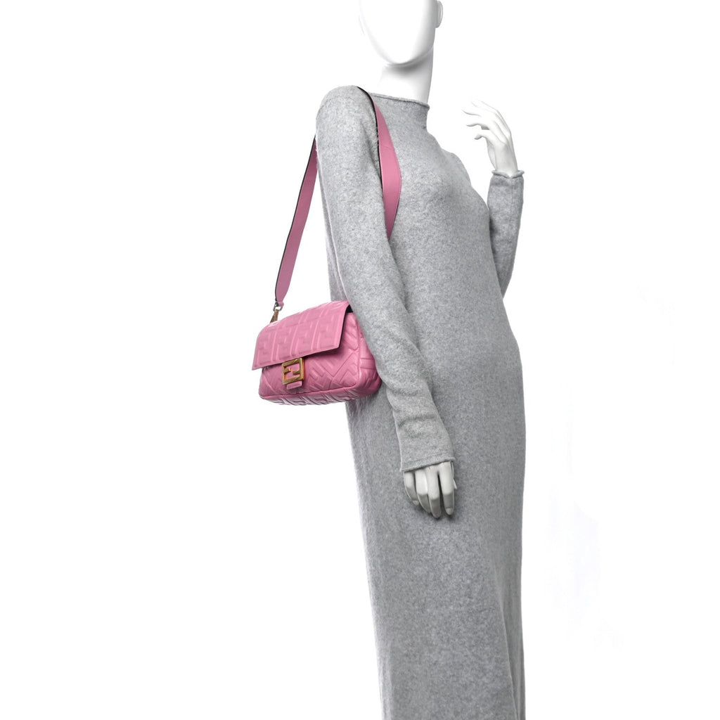 Nappa FF 1974 Embossed Baguette Lollypop