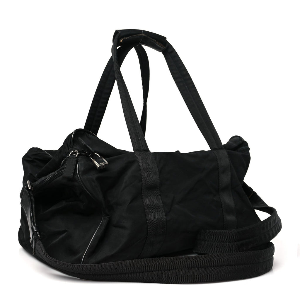 Re-Nylon Technical Duffle Bag Black