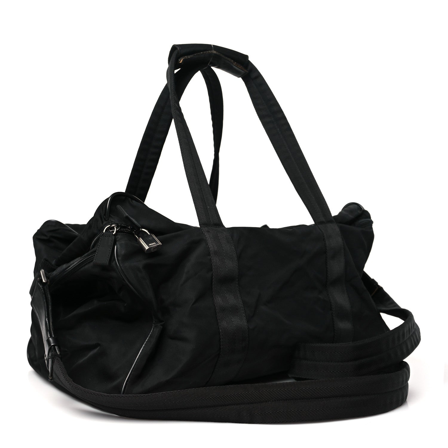 Re-Nylon Technical Duffle Bag Black