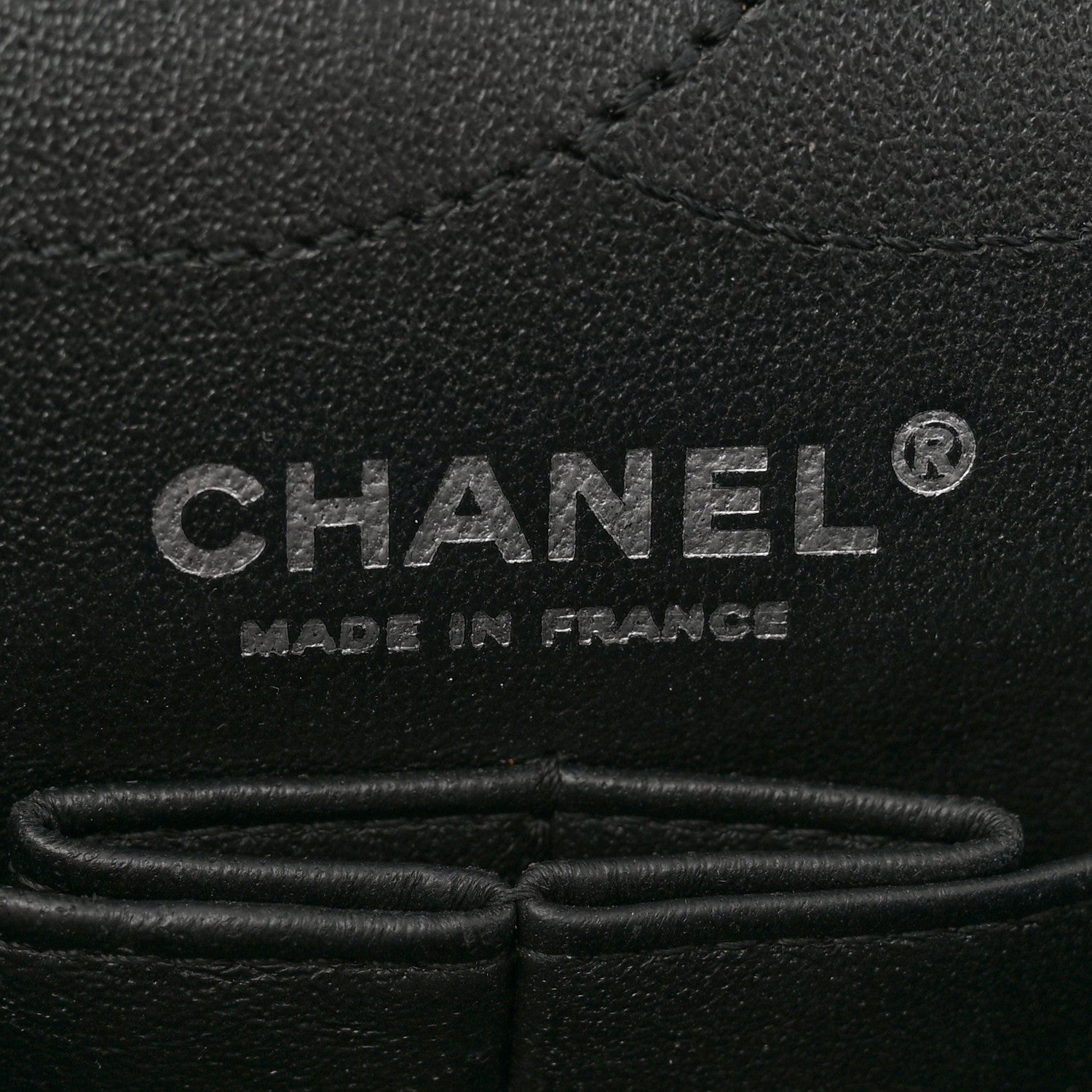 Aged Calfskin Lucky Charms 2.55 Reissue 225 Flap Black