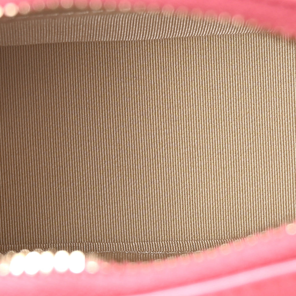 Rattan Calfskin Small Gabrielle Hobo Beige Pink