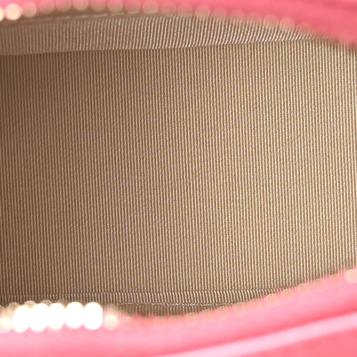 Rattan Calfskin Small Gabrielle Hobo Beige Pink