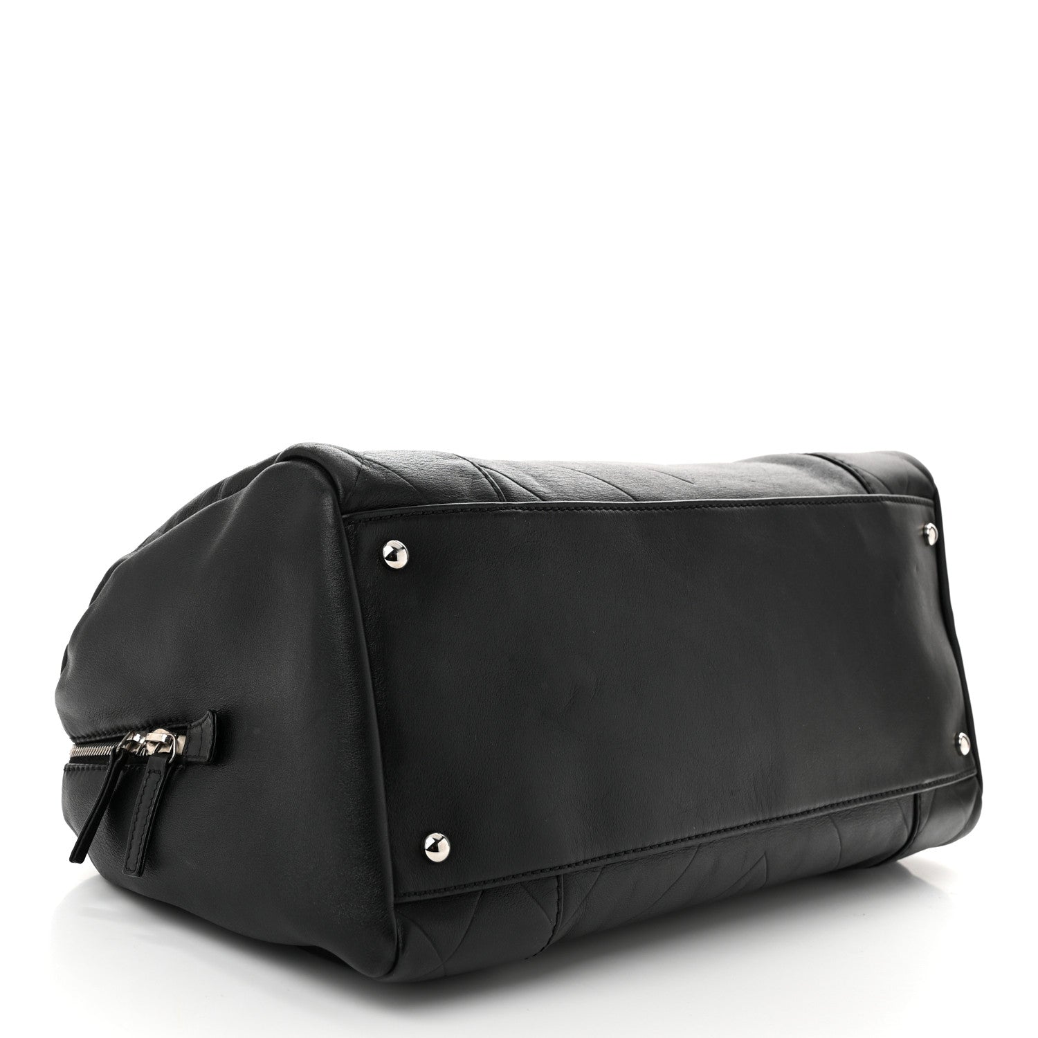 Calfskin CC Chevron All Day Long Boston Black