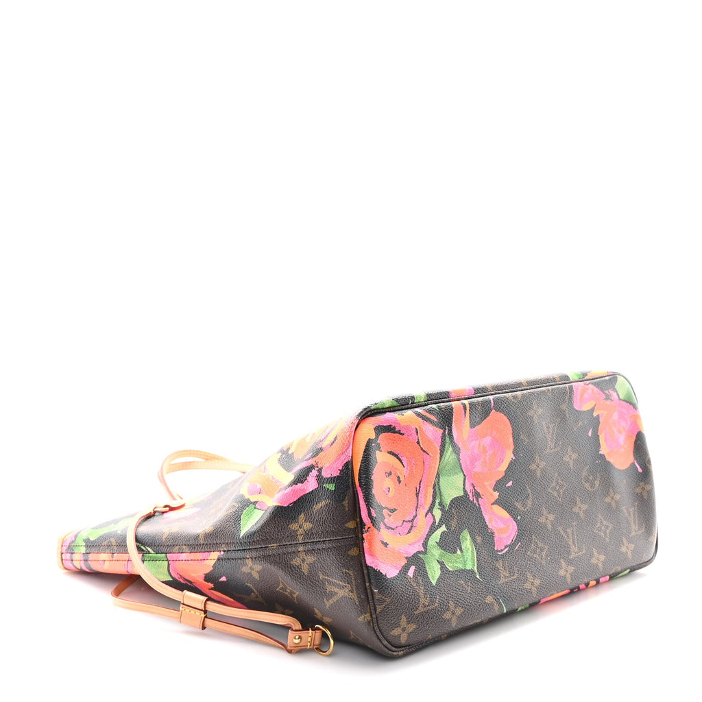 Monogram Roses Neverfull MM