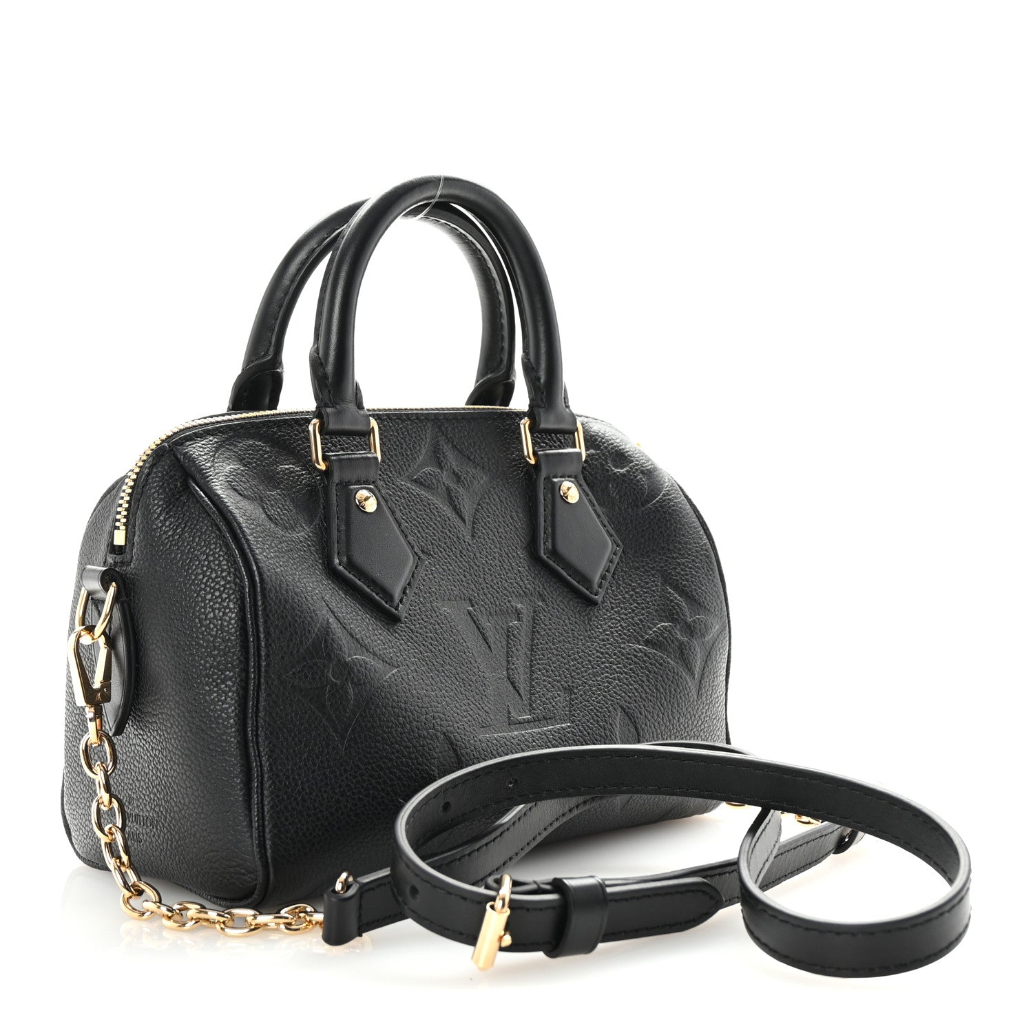 Empreinte Monogram Giant Speedy Bandouliere 20 Black