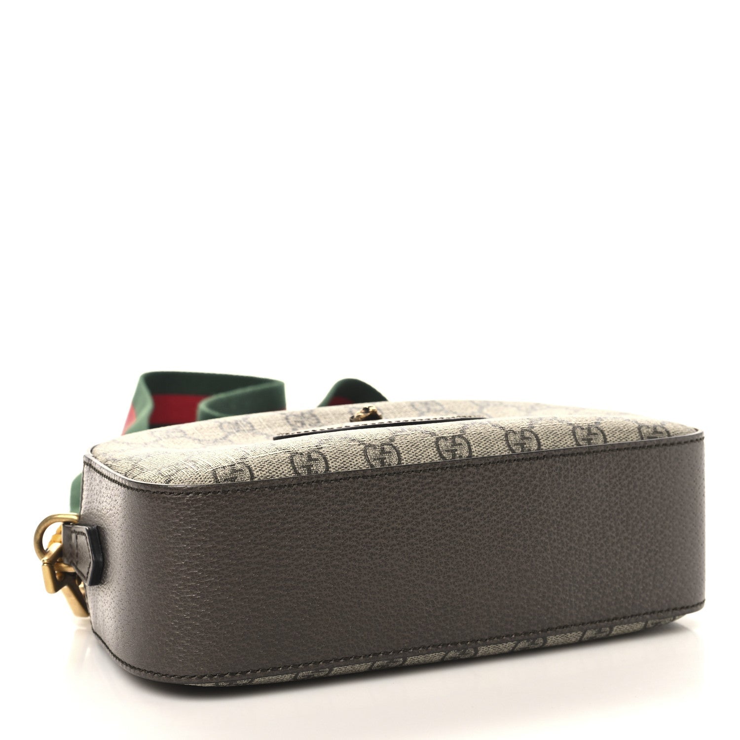 GG Supreme Monogram Web Neo Vintage Shoulder Bag Beige New Acero Crop