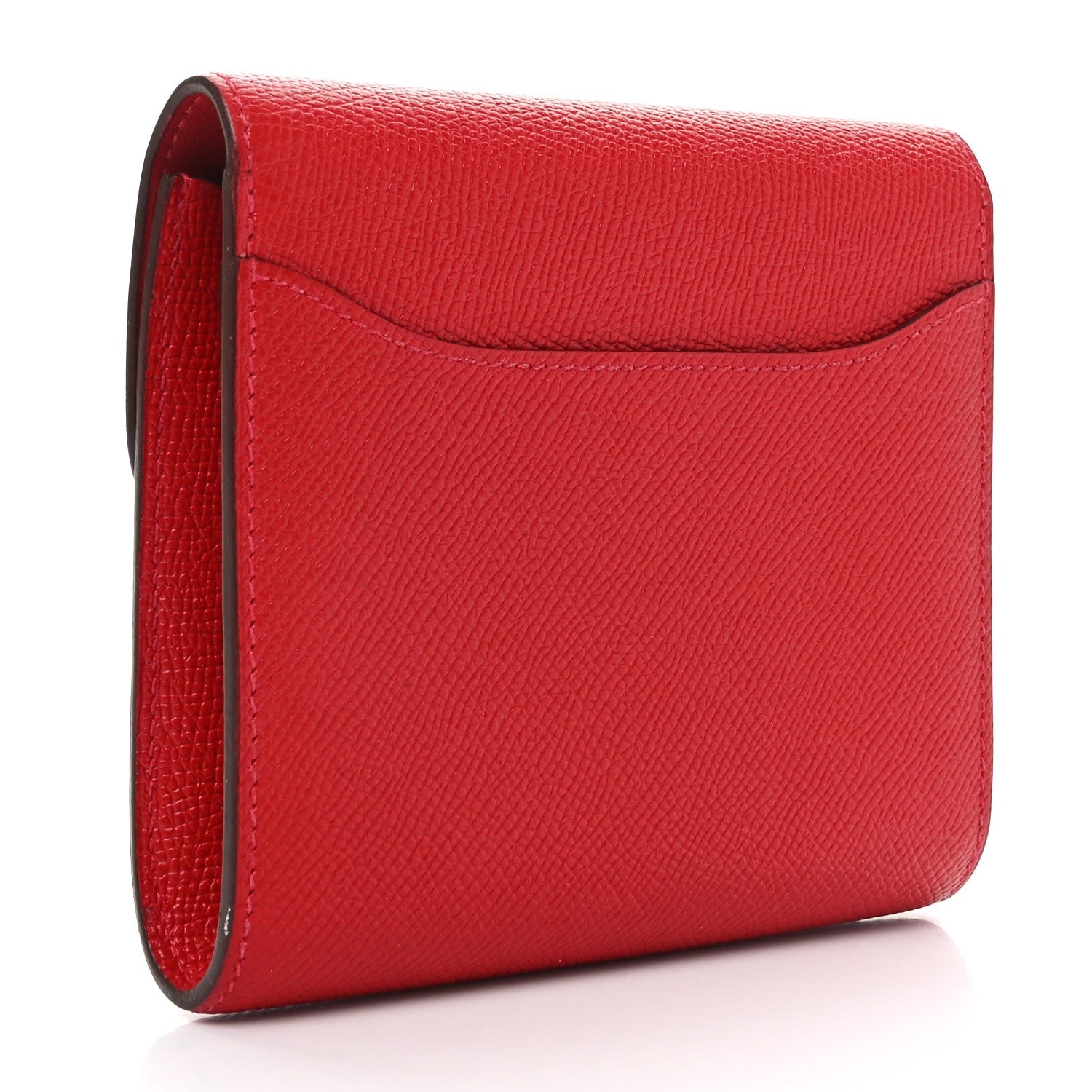 Epsom Constance Compact Passant Wallet Rouge Casaque