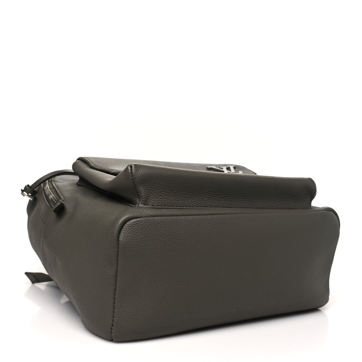 Grained Calfskin Aerogram Takeoff Backpack Grey