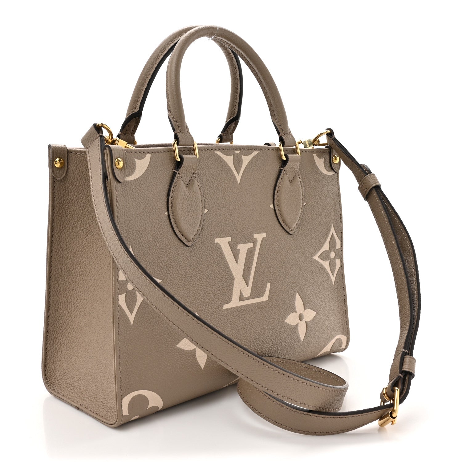 Empreinte Monogram Giant Onthego PM Tourterelle Creme