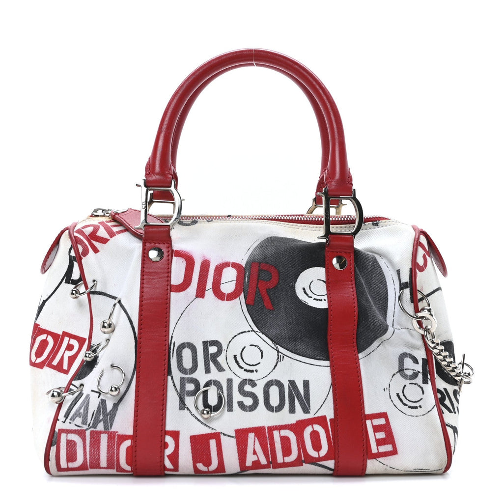 Canvas Hardcore Pierced Boston Black Red White