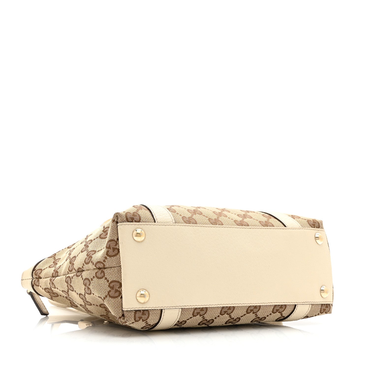 Monogram Small Abbey Tote Off White