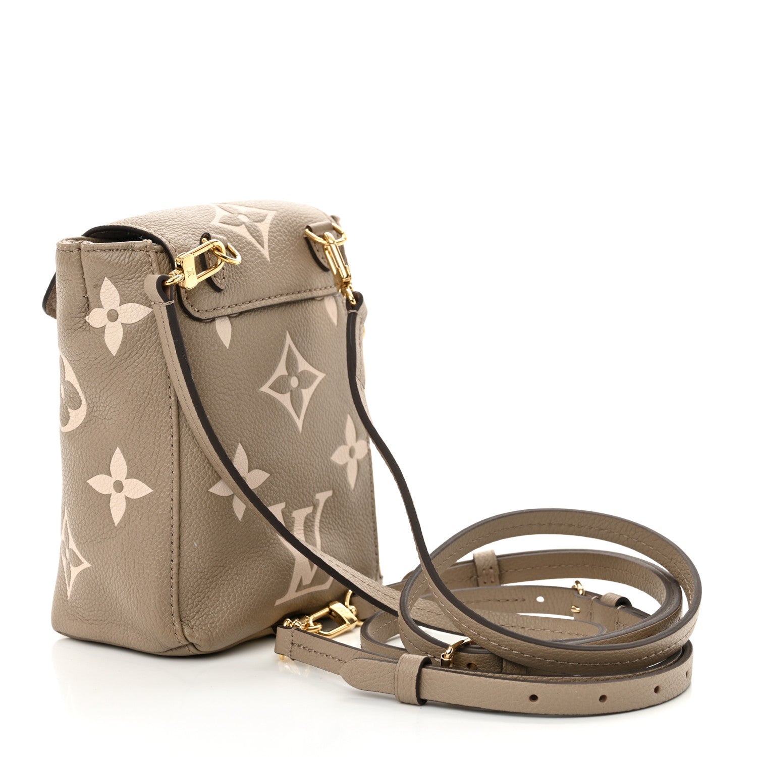 Empreinte Monogram Giant Tiny Backpack Tourterelle Cream