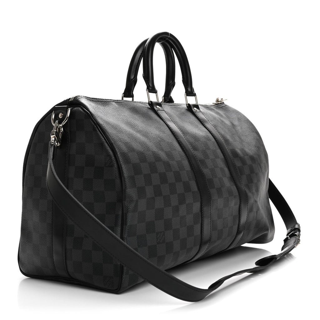 Damier Graphite Keepall Bandouliere 45