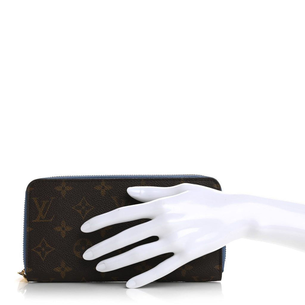 Monogram Zippy Wallet Blue Jean