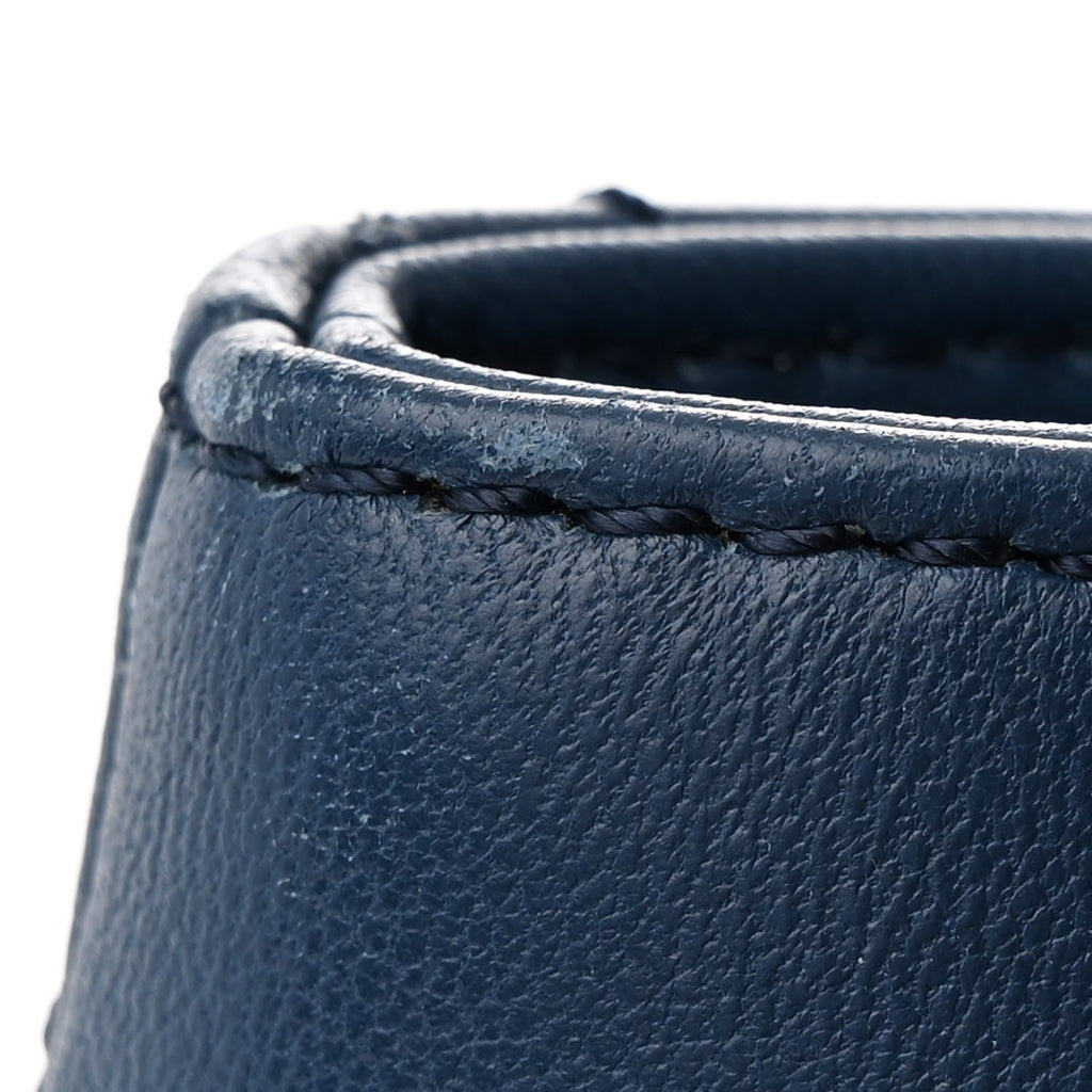 Lambskin Quilted Medium Urban Delight Tote Blue
