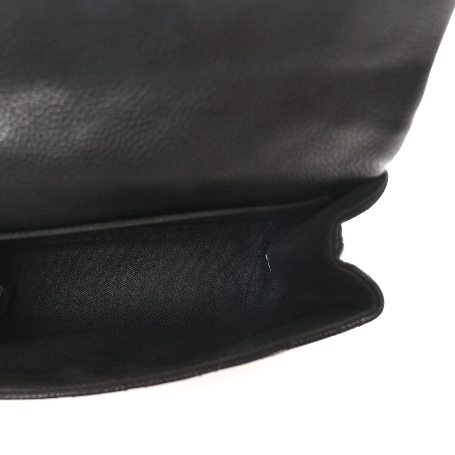 Grained Calfskin Quilted 2.55 Reissue Flap Belt Bag Clutch Black