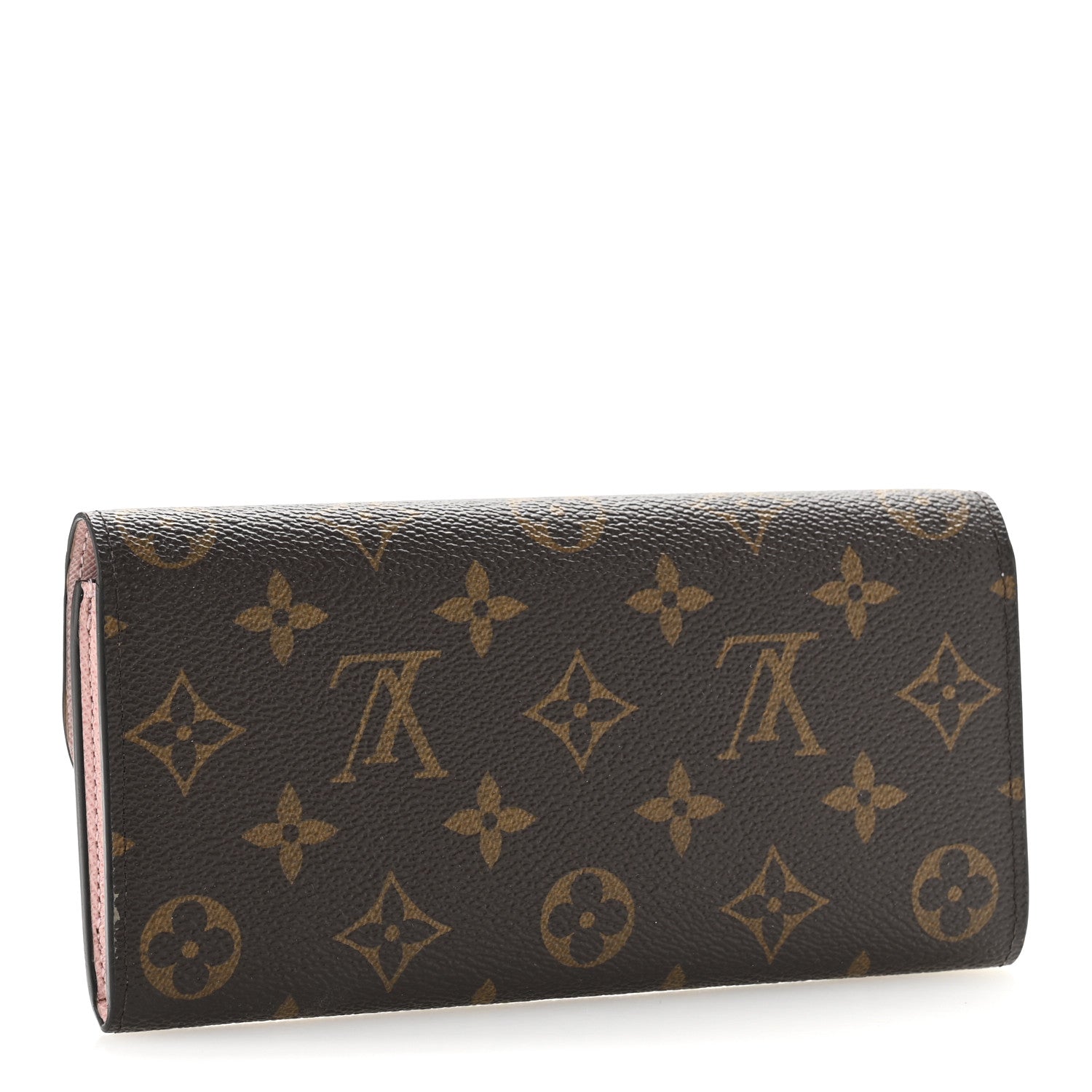 Monogram Emilie Wallet Rose Ballerine