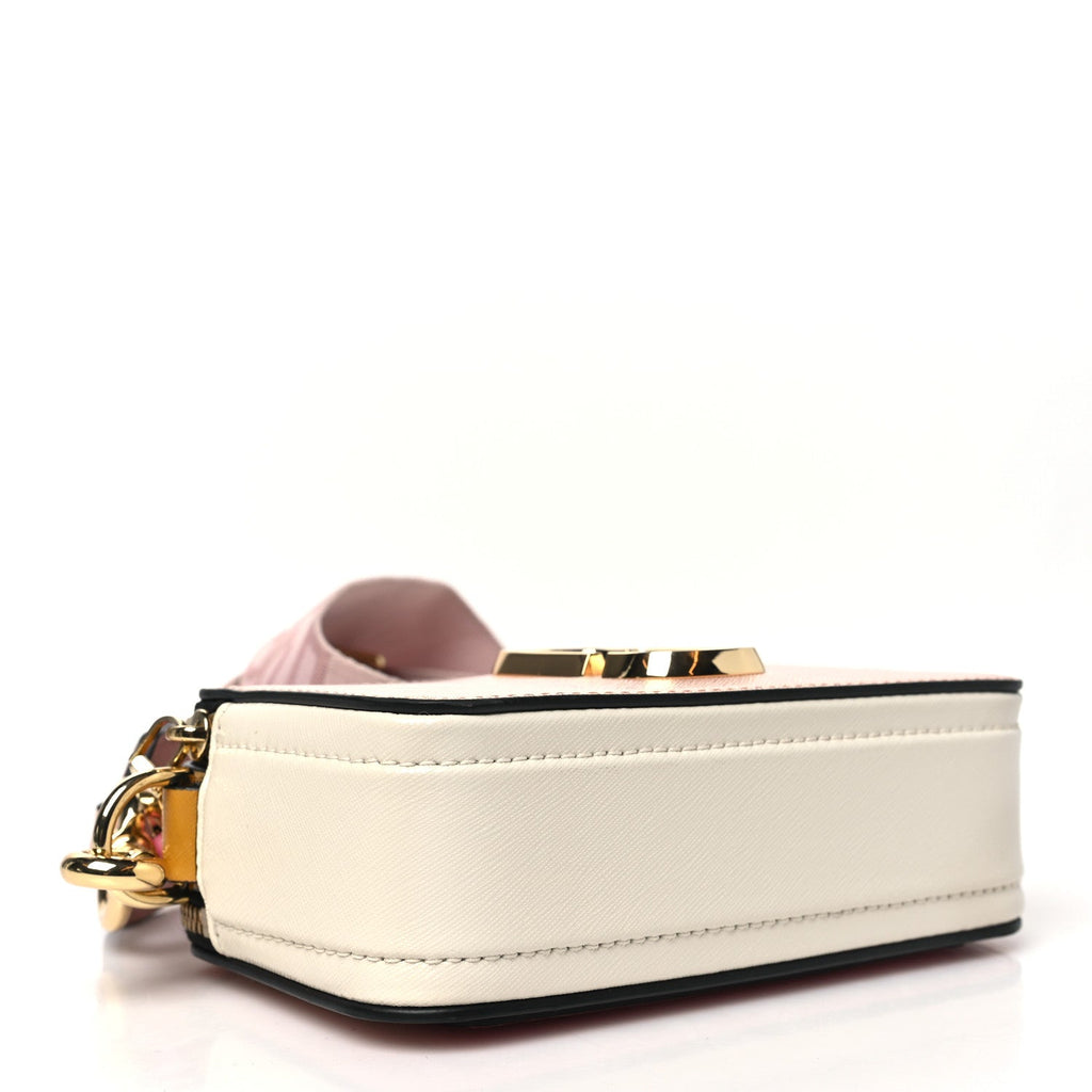 Saffiano Small Snapshot Camera Bag Rose Multicolor