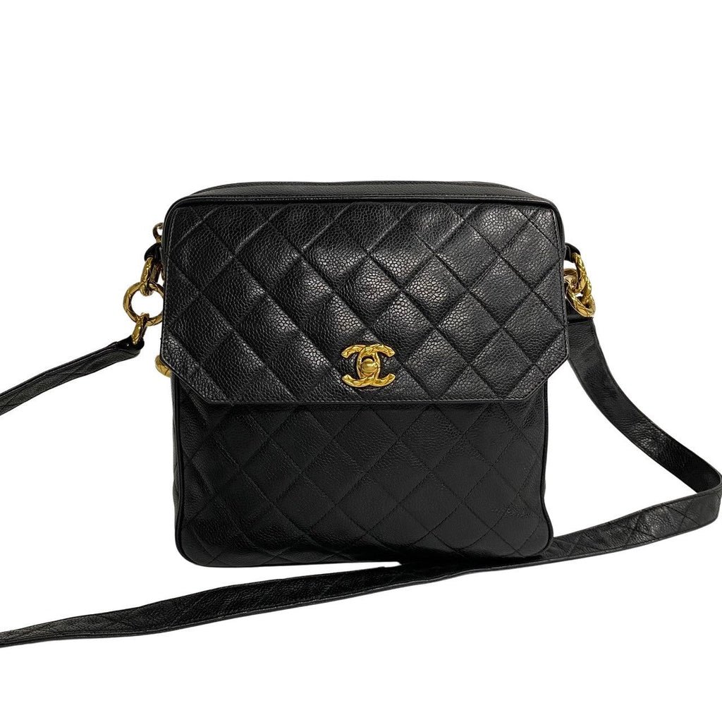 Chanel Matelassé Caviar Leather Mini Shoulder Bag