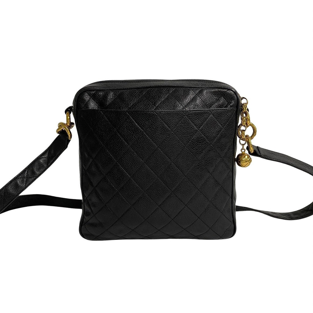 Chanel Matelassé Caviar Leather Mini Shoulder Bag