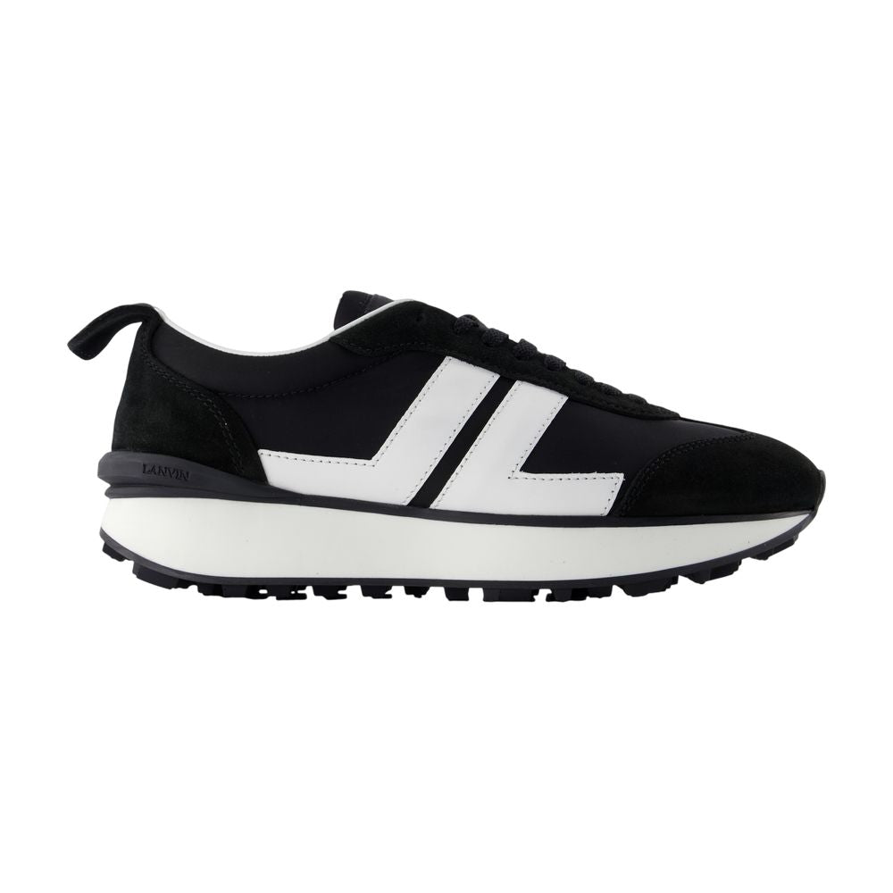 Women's Bumpr Sneakers - Lanvin - Leather - Black