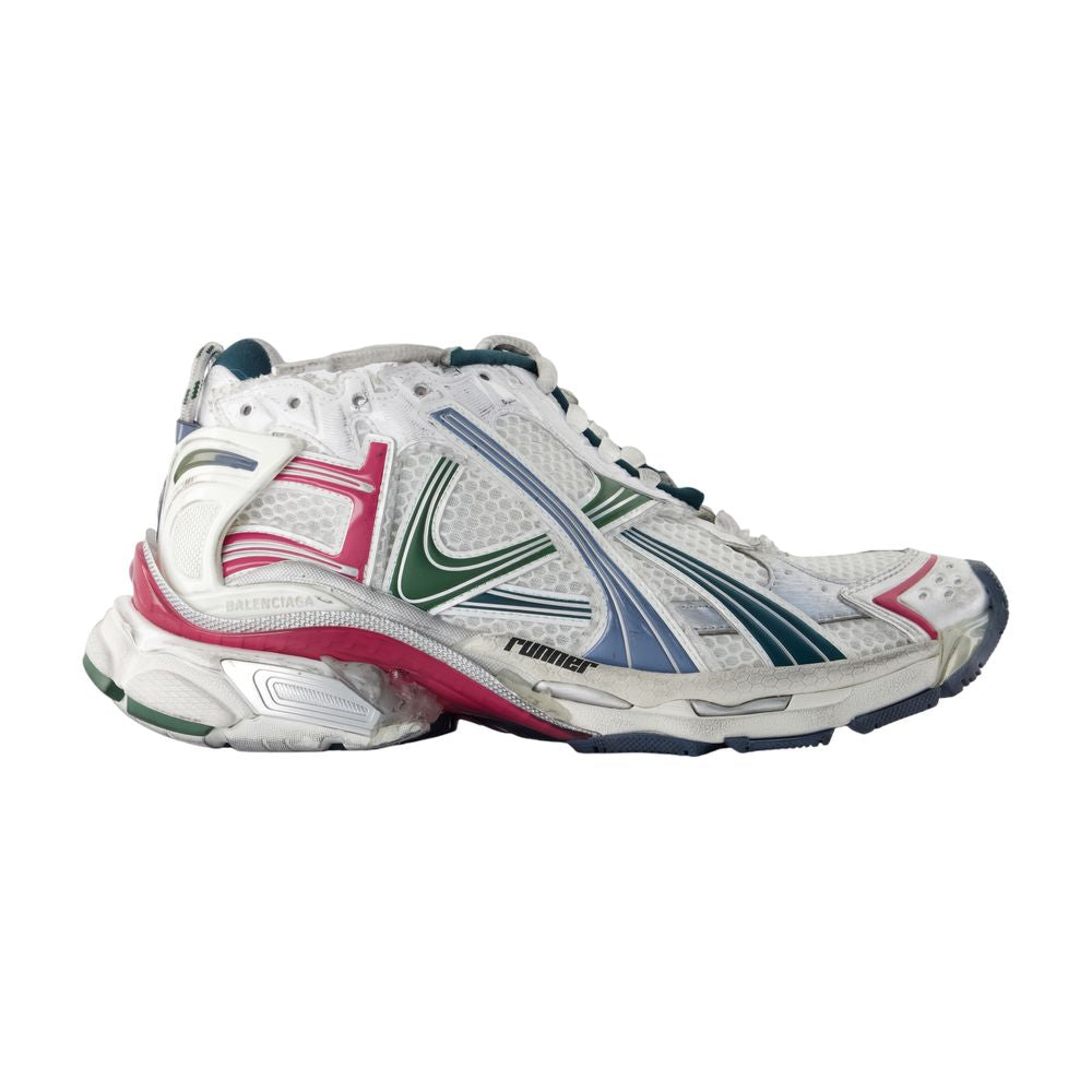 Women's Runner Sneakers - Balenciaga - Synthetic - White