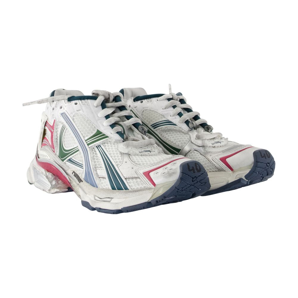 Women's Runner Sneakers - Balenciaga - Synthetic - White