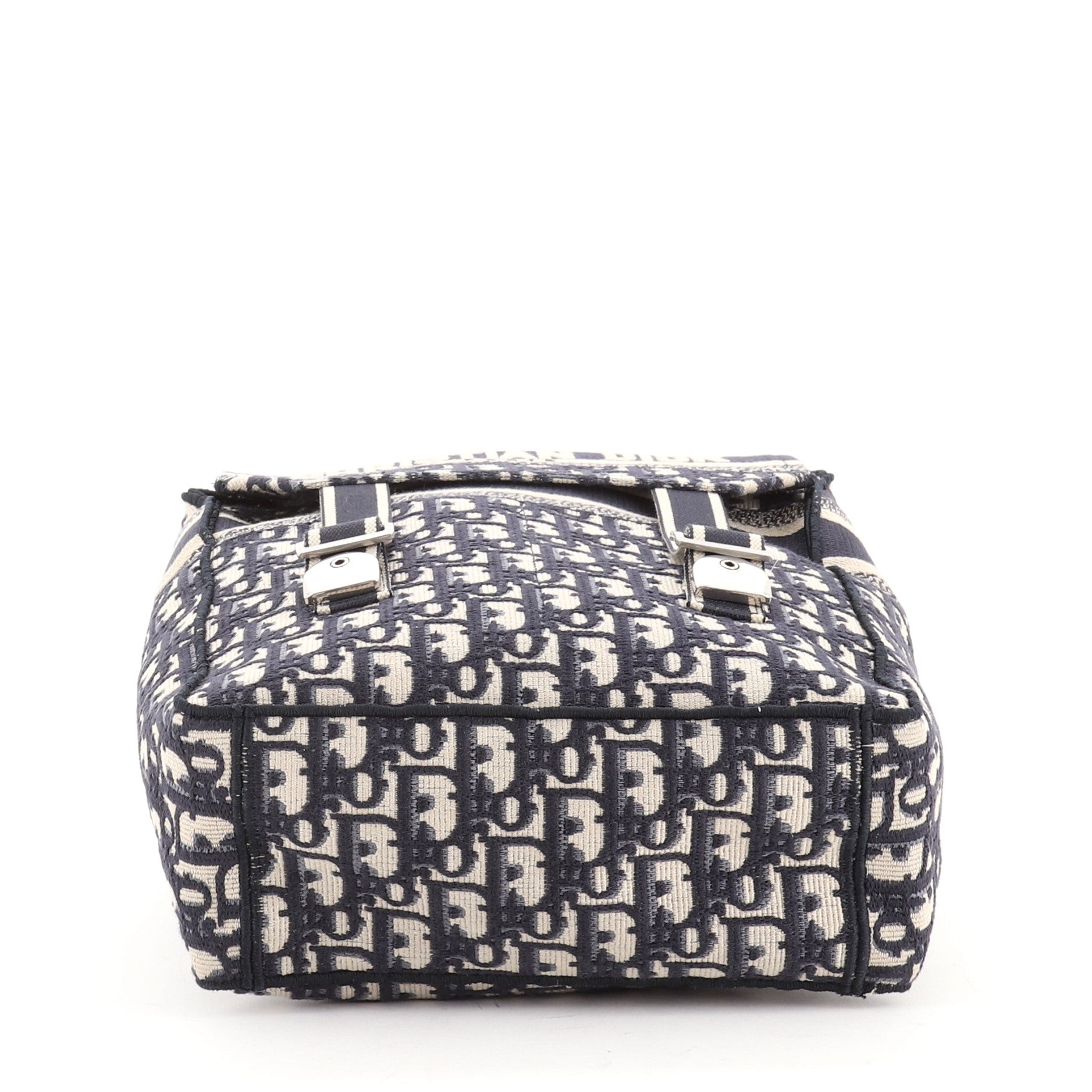 Flap Backpack Oblique Canvas Mini