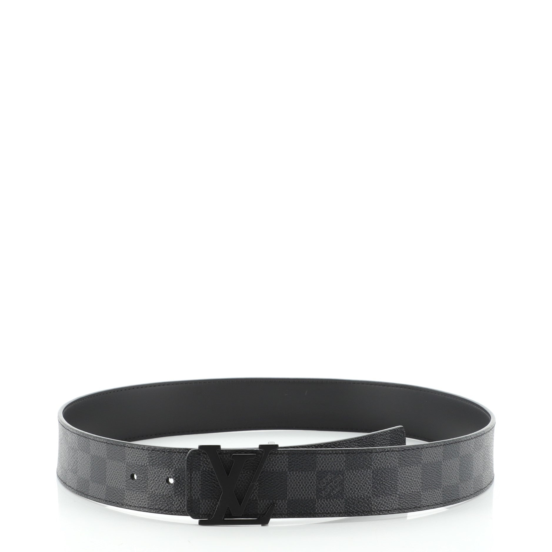 LV Initiales Belt Damier Graphite Wide 85