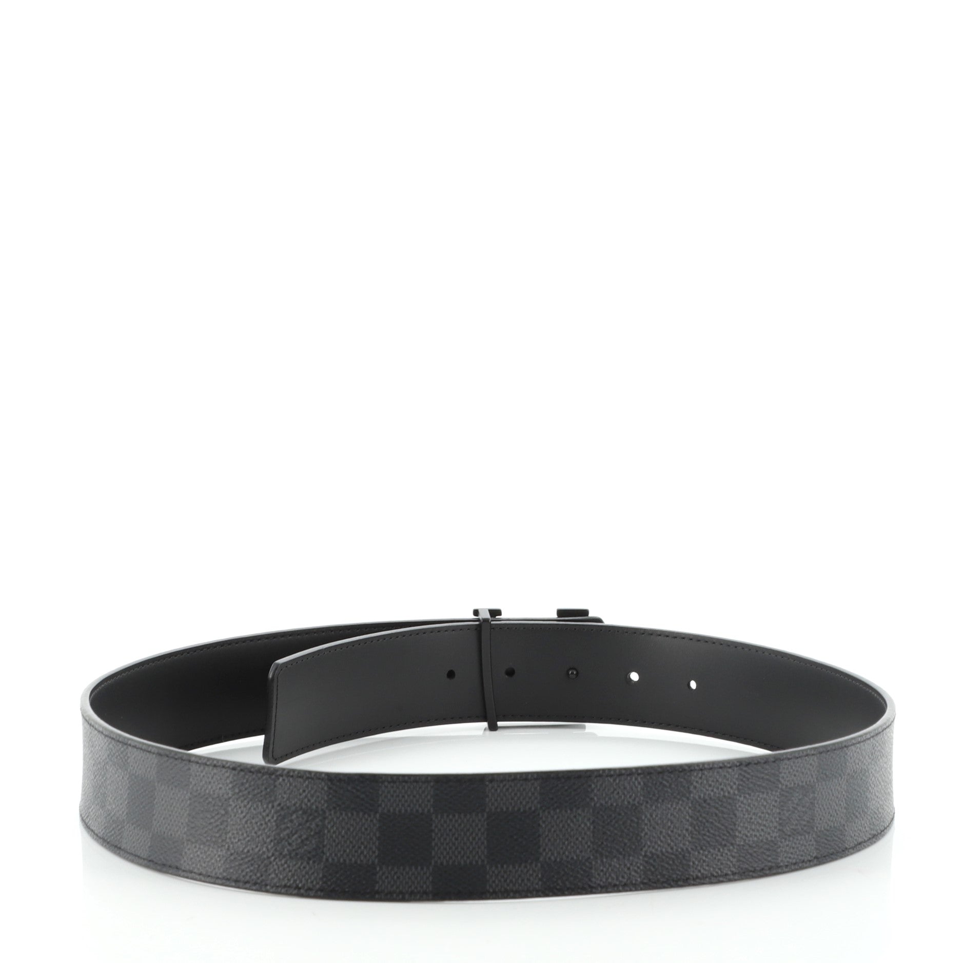 LV Initiales Belt Damier Graphite Wide 85