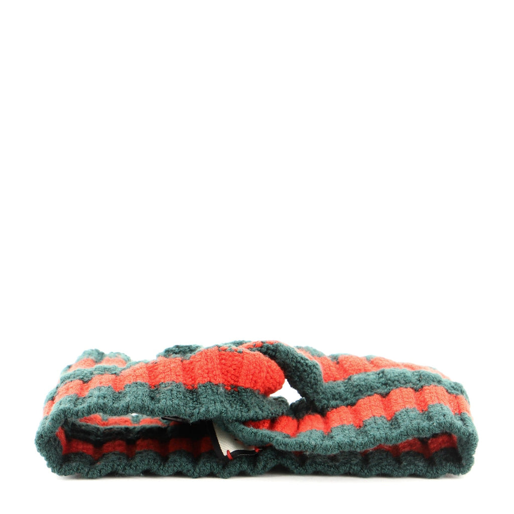 Web Headband Knit Wool Blend Medium