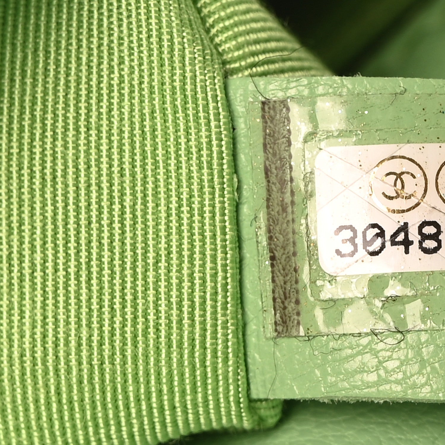 Goatskin Quilted Medium Chanel 19 Flap Green