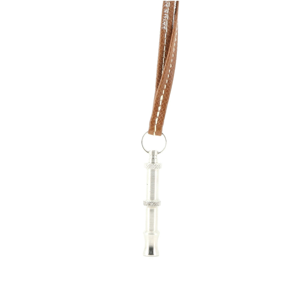 Ultrasonic Dog Whistle Necklace Leather and Metal