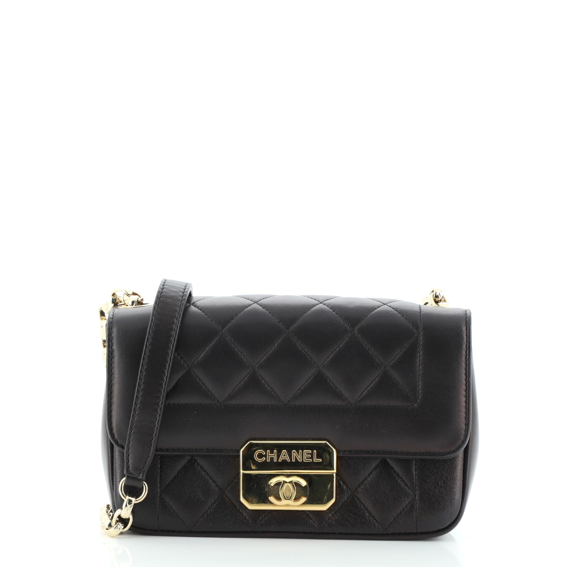 Chic With Me Flap Bag Quilted Lambskin Mini