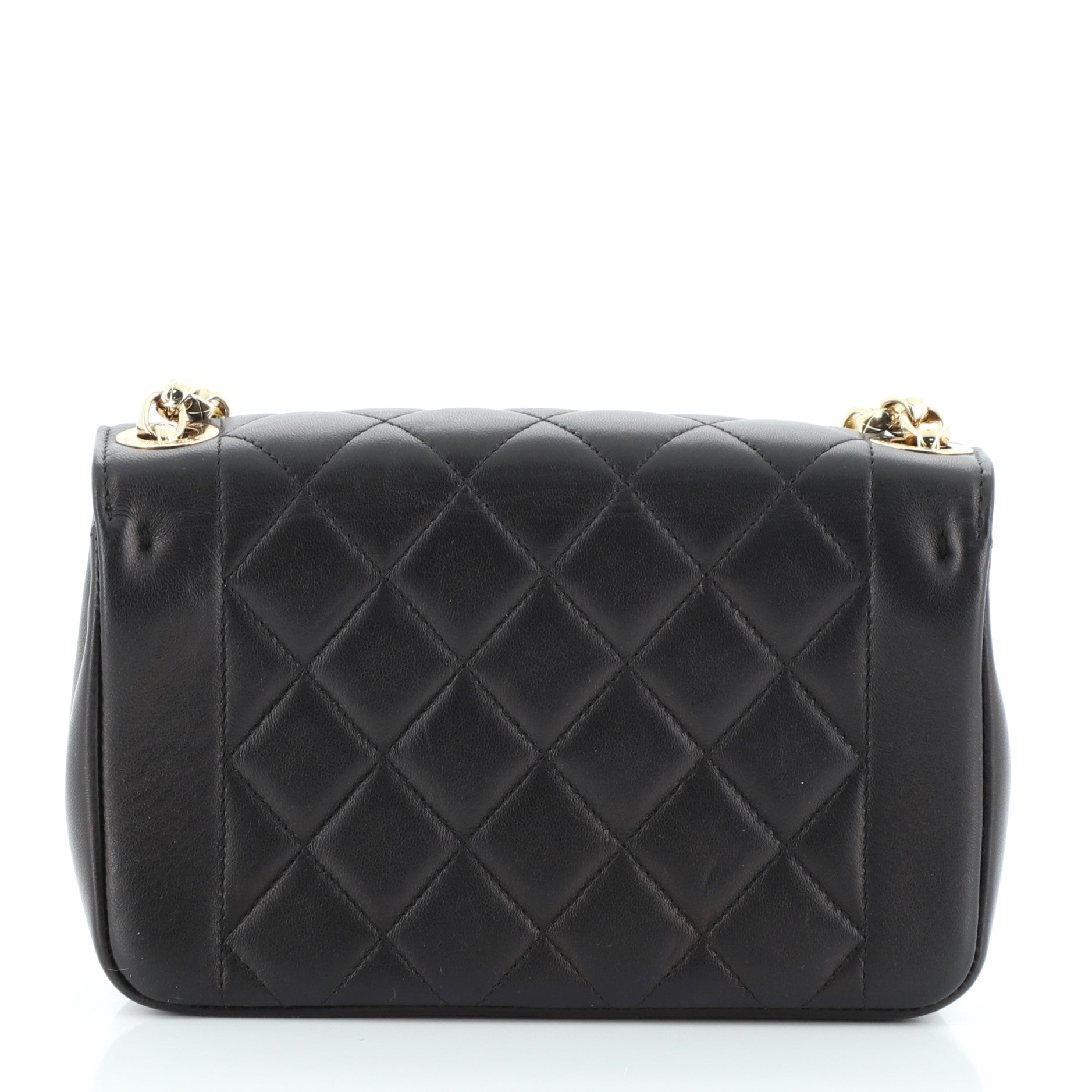 Chic With Me Flap Bag Quilted Lambskin Mini