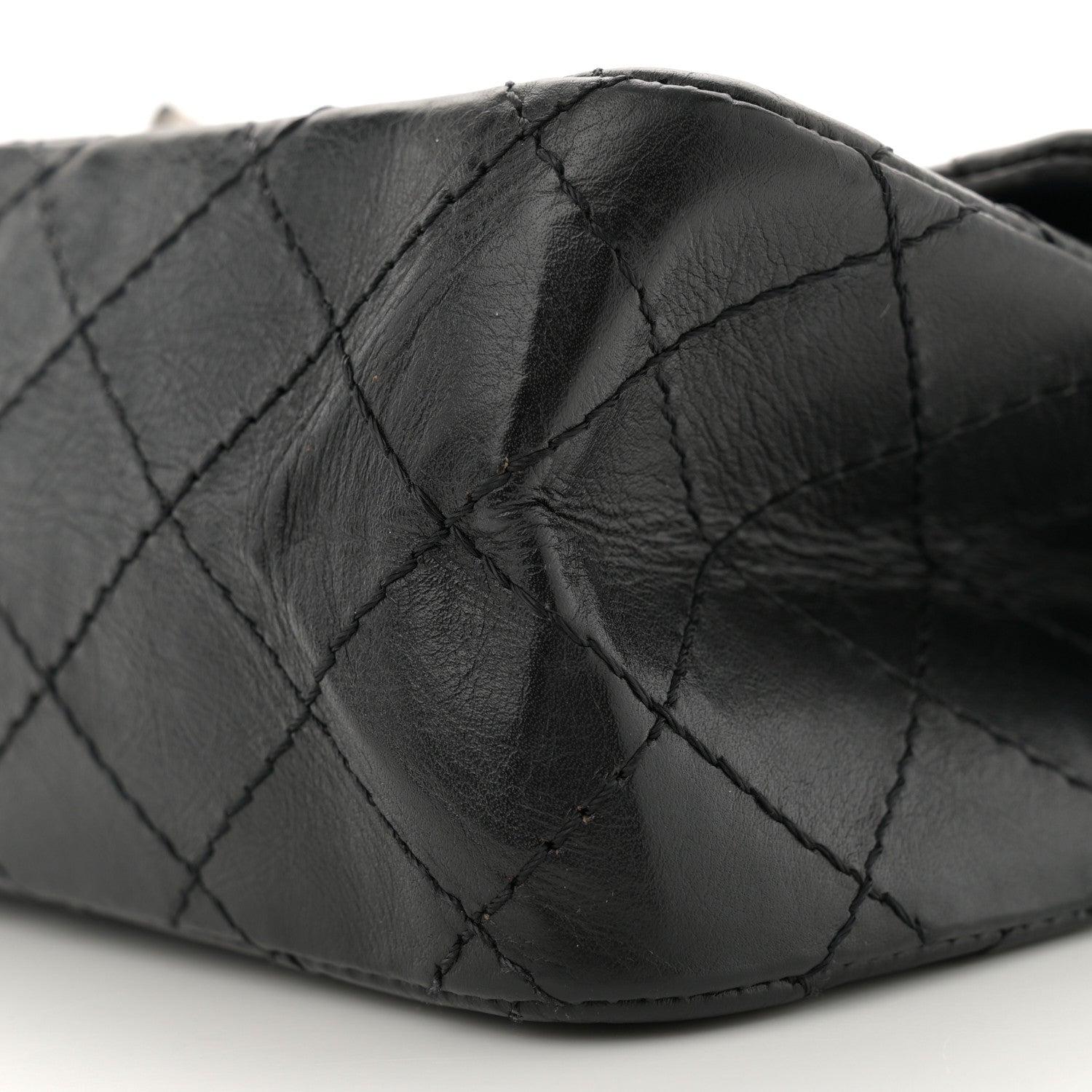 Aged Calfskin Lucky Charms 2.55 Reissue 225 Flap Black