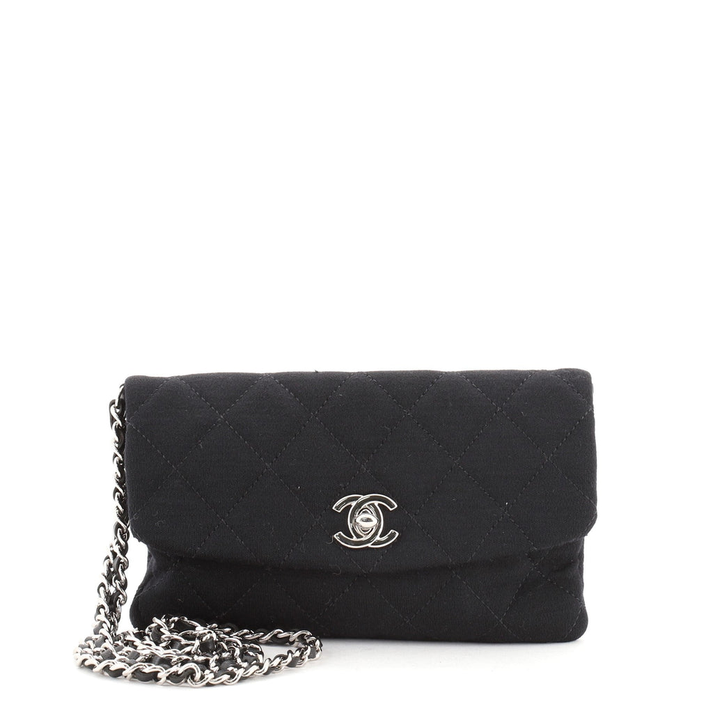 CC Flap Bag Quilted Jersey Mini