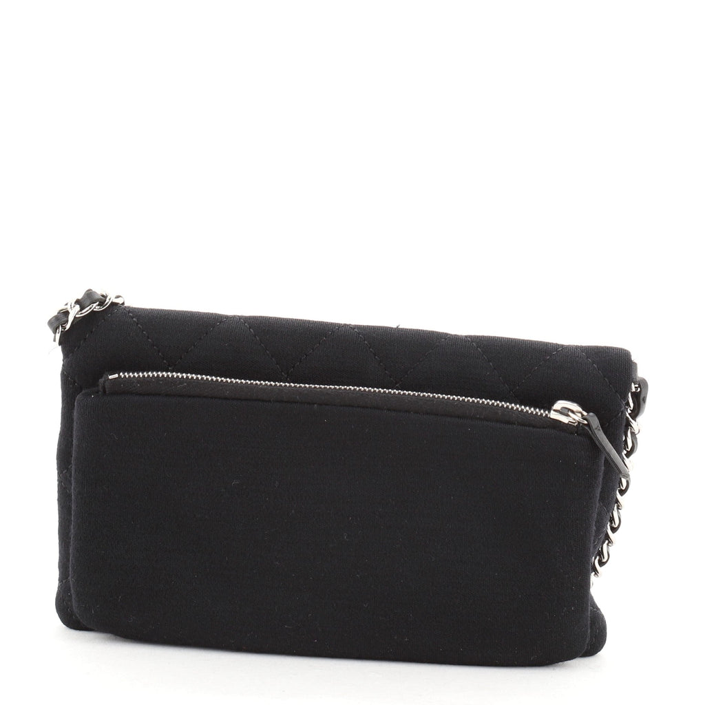 CC Flap Bag Quilted Jersey Mini