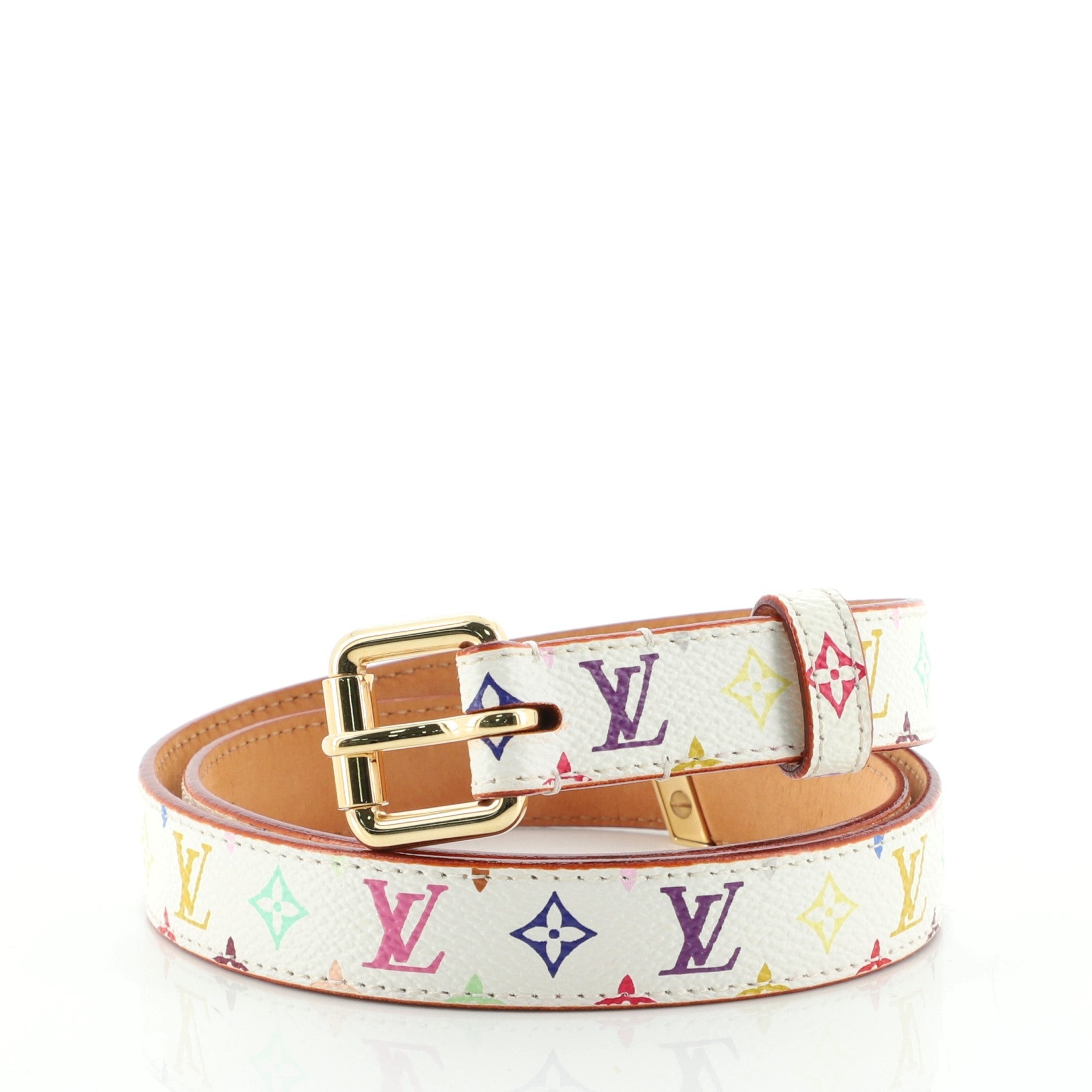 Belt Monogram Multicolor Thin 70