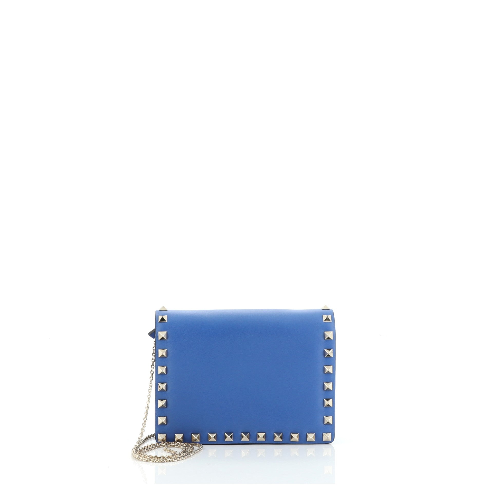 Rockstud Pouch Crossbody Bag Leather Mini