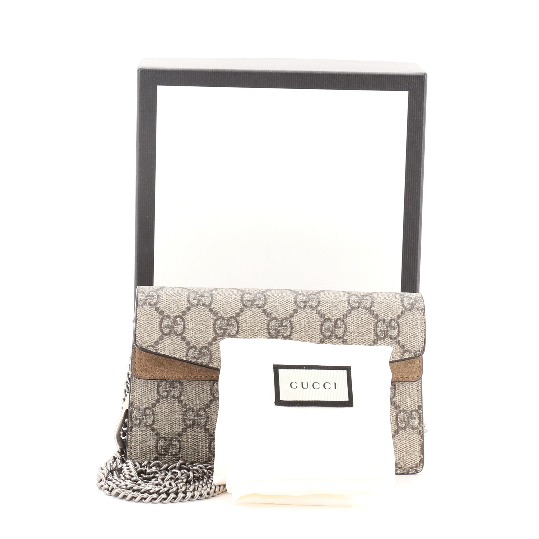 Dionysus Bag GG Coated Canvas Super Mini